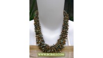 Mix Beading Chockers Fashion Necklace Corn